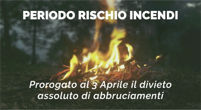 Rischio Incendi - proroga - Banner