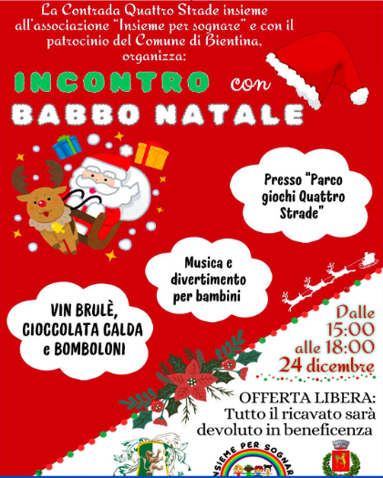 Incontro con Babbo Natale