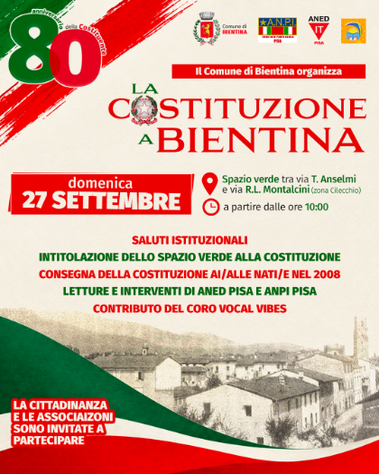 La Costituzione a Bientina