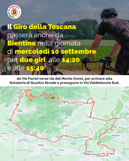 Ciclismo - Giro della Toscana a Bientina - Circolazione Ciclismo - Giro della Toscana a Bientina - Circolazione