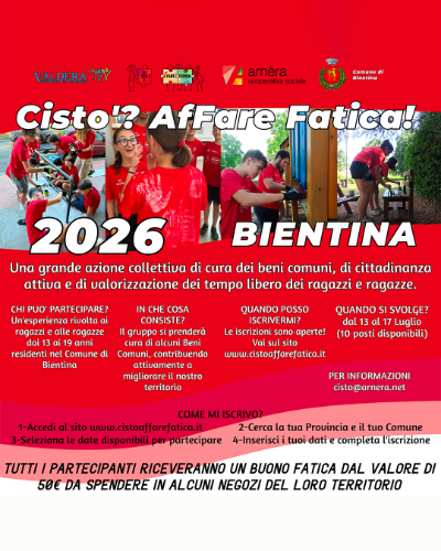 CI STO AFFARE FATICA 2026.