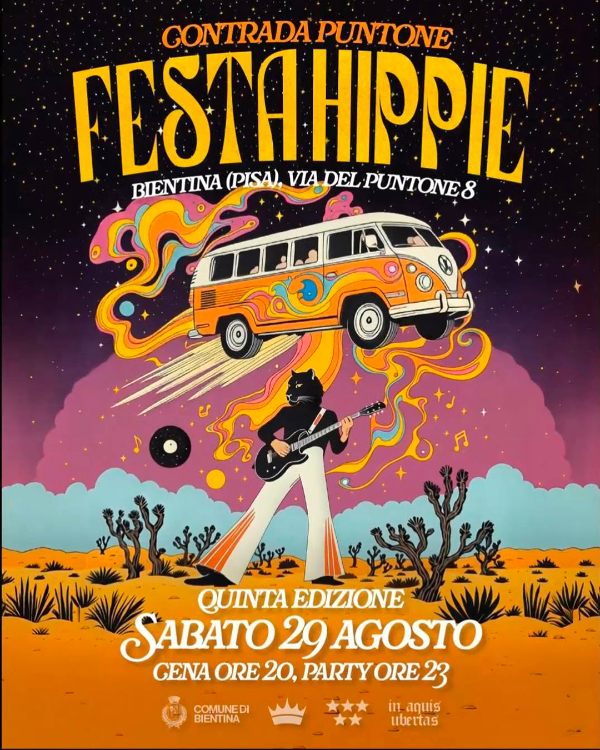Festa Hippie - Locandina