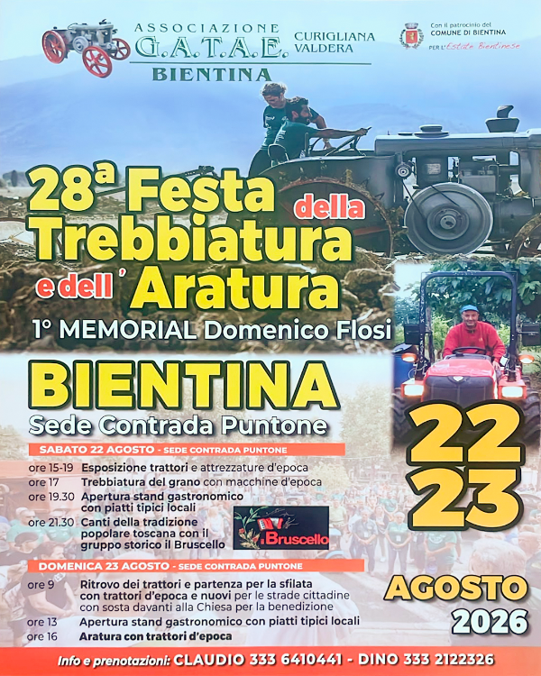 Festa della Trebbiatura - Locandina