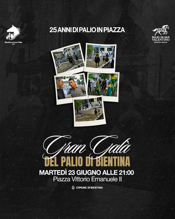 Gran Galà del Palio - Locandina