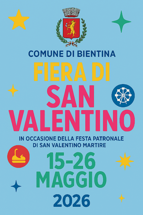 Fiera di Bientina - Locandina