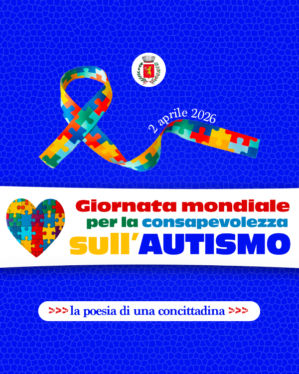 Giornata Mondiale per la consapevolezza sull'Autismo - Locandina