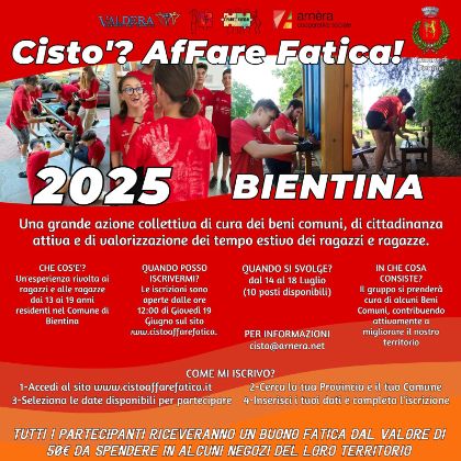 Ci sto affare fatica! edizione 2025 Ci sto affare fatica! edizione 2025
