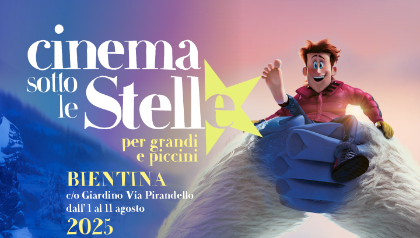 Cinema sotto le stelle - Programma 2025 Cinema sotto le stelle - Programma 2025