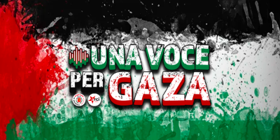 Una voce per Gaza - Banner