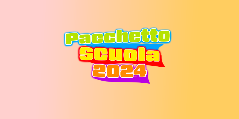 Pacchetto Scuola 2024 - Banner