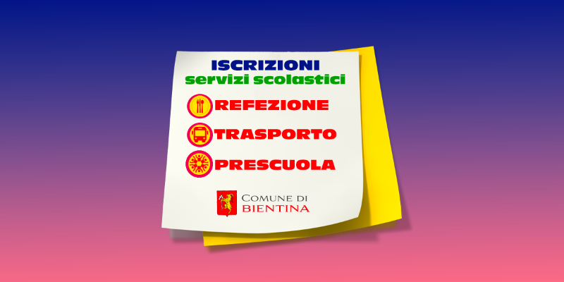 Servizi Scolastici - Banner
