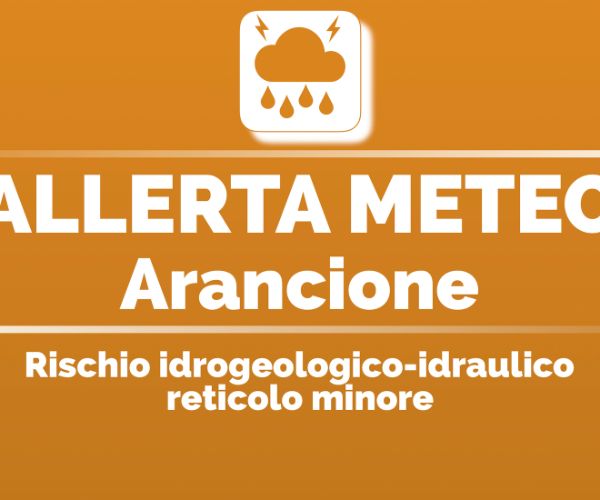 Allerta Meteo Arancione - 10 Settembre 2026