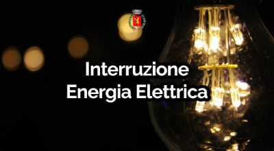 Interruzione Energia Elettrica - Banner