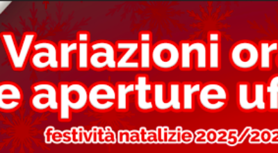 Festività Natalizie 2025 - Banner