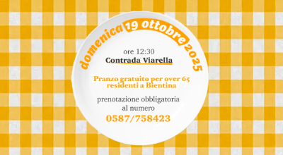 Pranzo over 65 - 2025 - Banner
