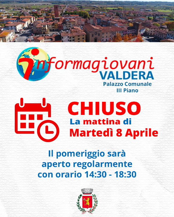 Informagiovani - Chiusura 8 aprile 2025 - Locandina