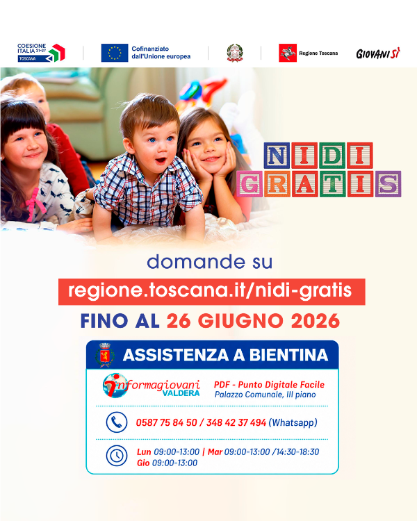 Nidi Gratis 2026 - Locandina