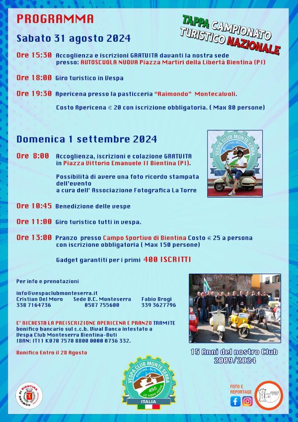 In sella a memorie rombanti - Programma
