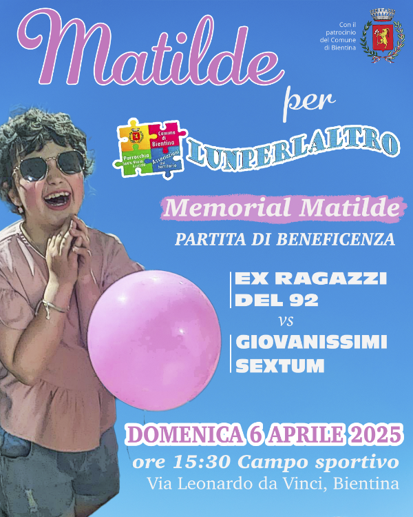 Memorial Matilde - Locandina
