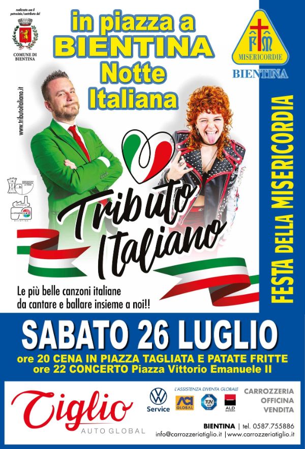 Festa della Misericordia Bientina - Locandina
