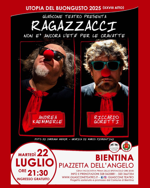 Guascone Teatro - 22 Luglio 2025 - Locandina