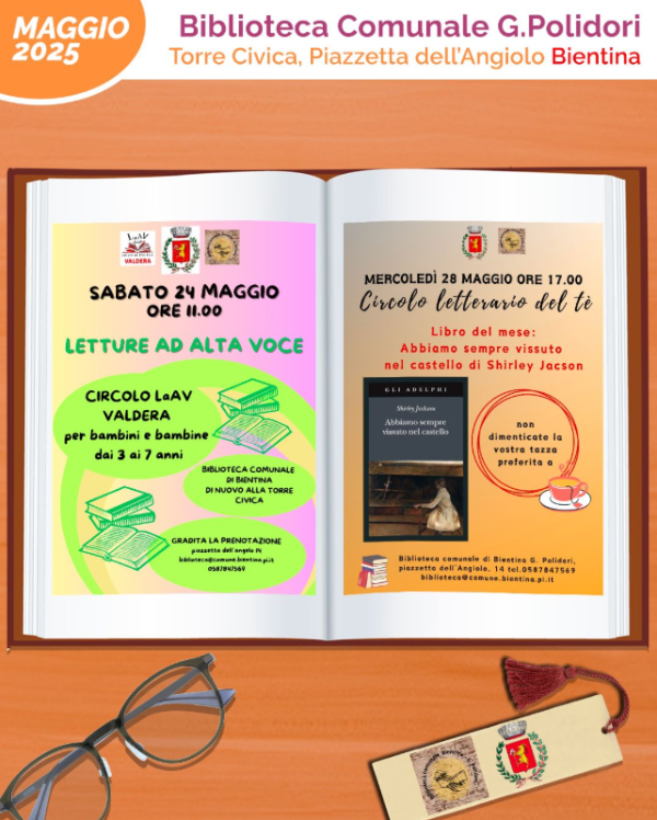 Letture ad Alta Voce - Locandina