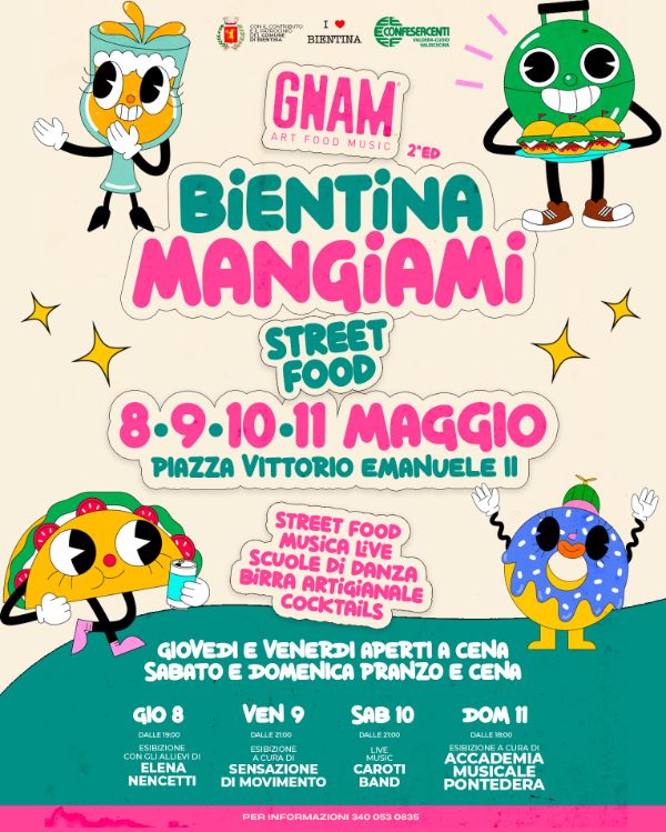Bientina Mangiami 2025 - Locandina