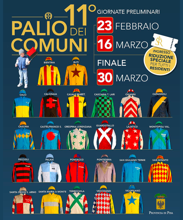 Palio dei comuni 2025 - Locandina