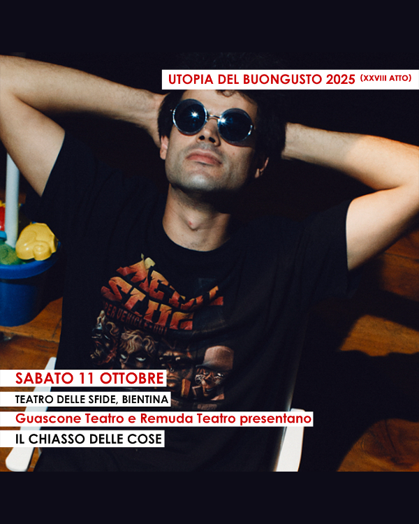 Utopia del Buongusto - 11 Ottobre 2025 - Locandina