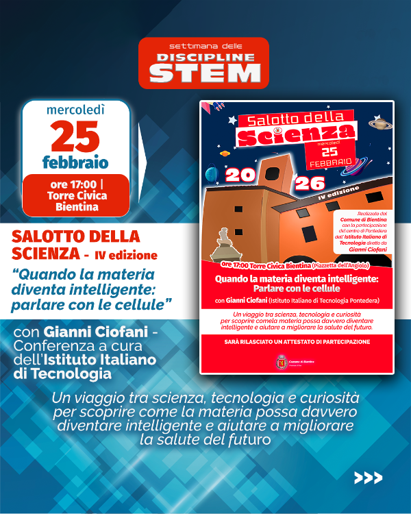 Salotto della Scienza - Locandina
