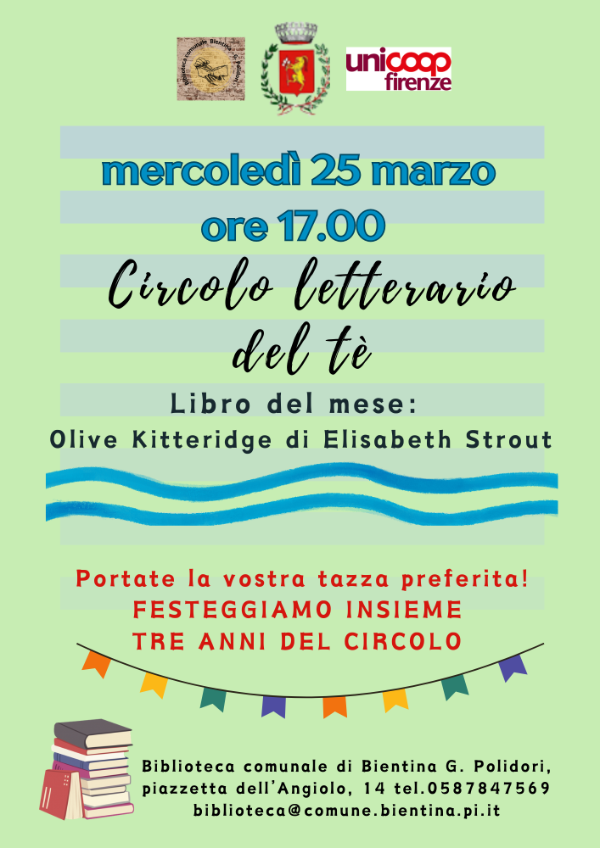 Circolo Letterario del Te - 25_03_2026 - Locandina