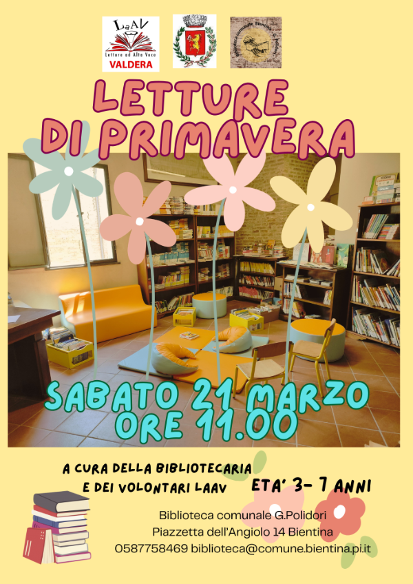 Letture di Primavera - Locandina