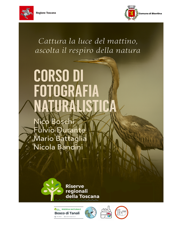 Corso fotografia naturilistica - Locandina