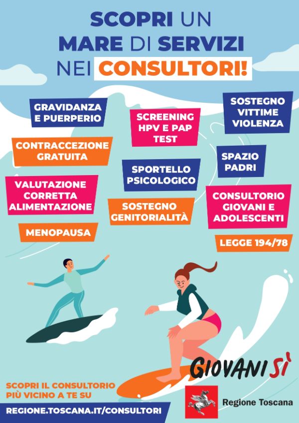 Regione Toscana - Consultori - Locandina