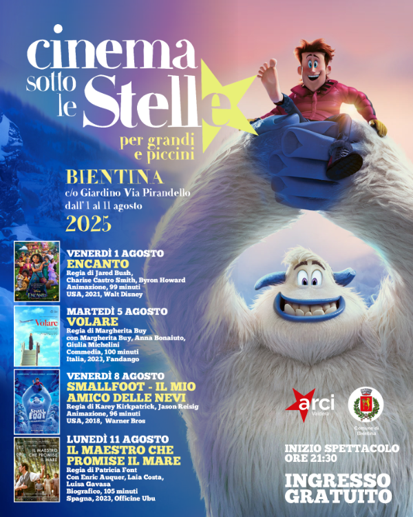 Cinema sotto le Stelle 2025 - Locandina