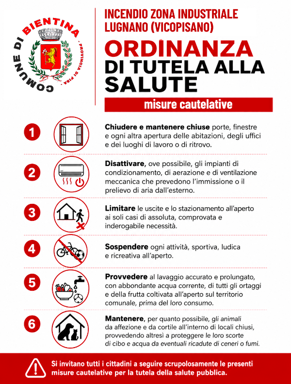 Ordinanza Incendio - 8 giugno 2026 - Locandina